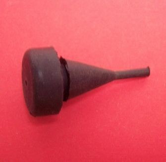 rubber klein motorophanging SR